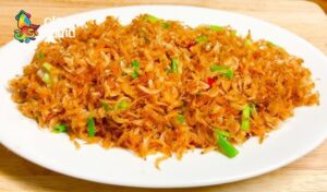 Ruốc khô rang hành siêu dễ làm