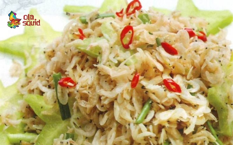 Tép khô làm món gì ngon? 14 món dân dã mà cực đưa cơm 3 Món tép khô rang khế dân dã