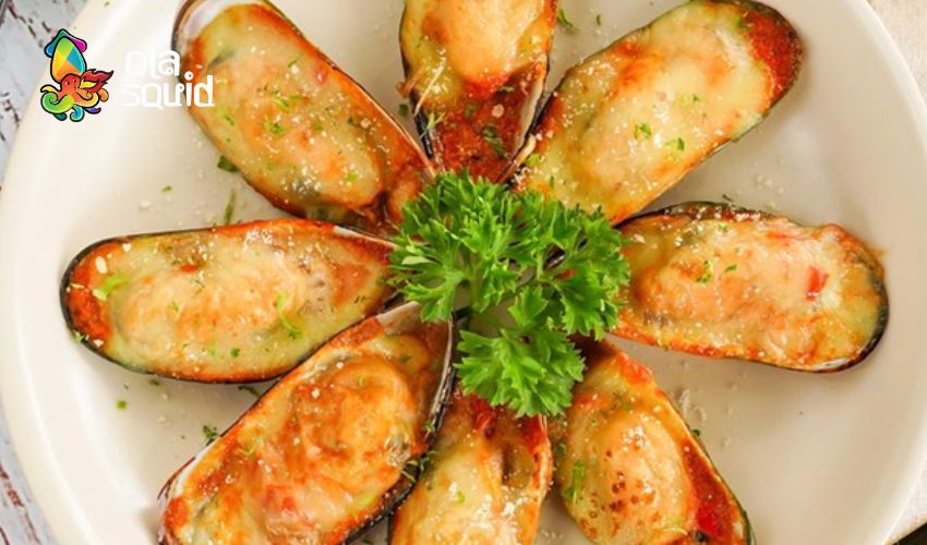 Vẹm xanh làm món gì ngon? Giá vẹm xanh và cách sơ chế 3 Vẹm xanh nướng phô mai