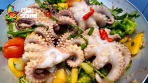 Giải đáp bạch tuộc xào gì ngon?