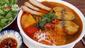 Cách nấu bún cá ngừ