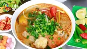 Cách nấu bún chả cá Đà Nẵng thơm ngon