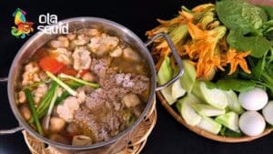 Cách nấu lẩu cua đồng