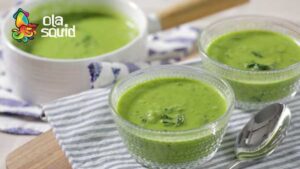 Cháo tôm nấu với rau gì?