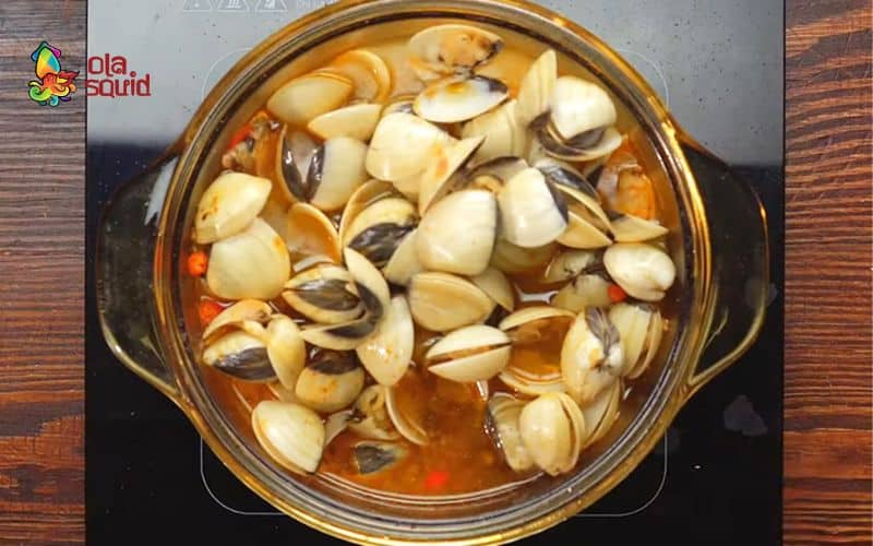 5 Cách làm nghêu hấp Thái thơm ngon, đơn giản tại nhà 1 Nghêu sốt Thái đơn giản nhưng vô cùng hấp dẫn