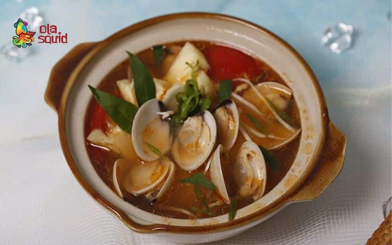 5 Cách làm nghêu hấp Thái thơm ngon, đơn giản tại nhà 2 Món nghêu hấp Thái với me đậm đà