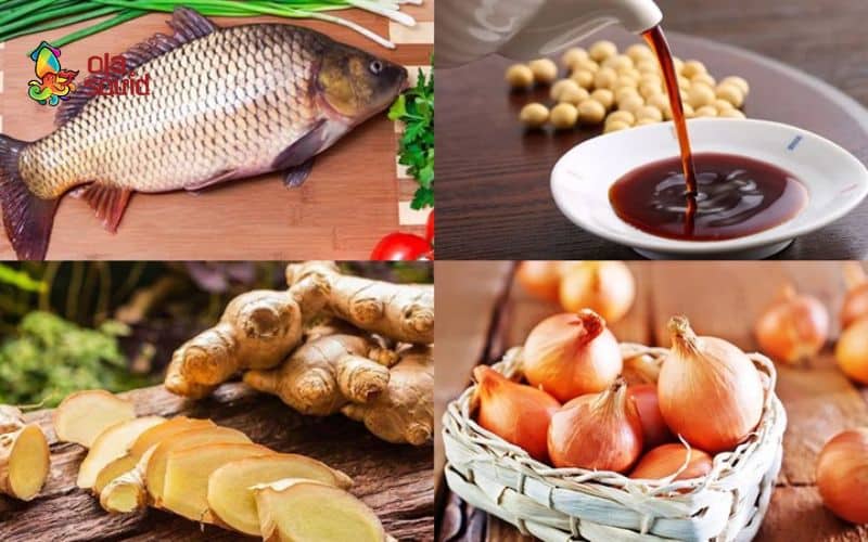 Bật mí cách làm cá hấp xì dầu chuẩn vị, không bị tanh 1 Nguyên liệu cần có để làm món cá hấp xì dầu