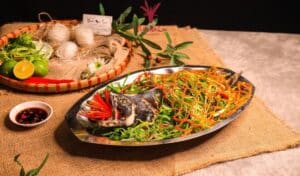 Cách làm cá bống mú hấp Hồng Kông