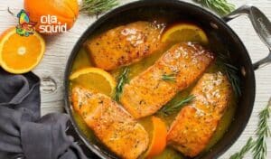 Cá hồi sốt cam truyền thống