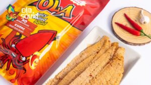 Review snack mực Ola Squid chi tiết