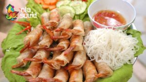 cách làm Chả ram tôm đất Bình Định