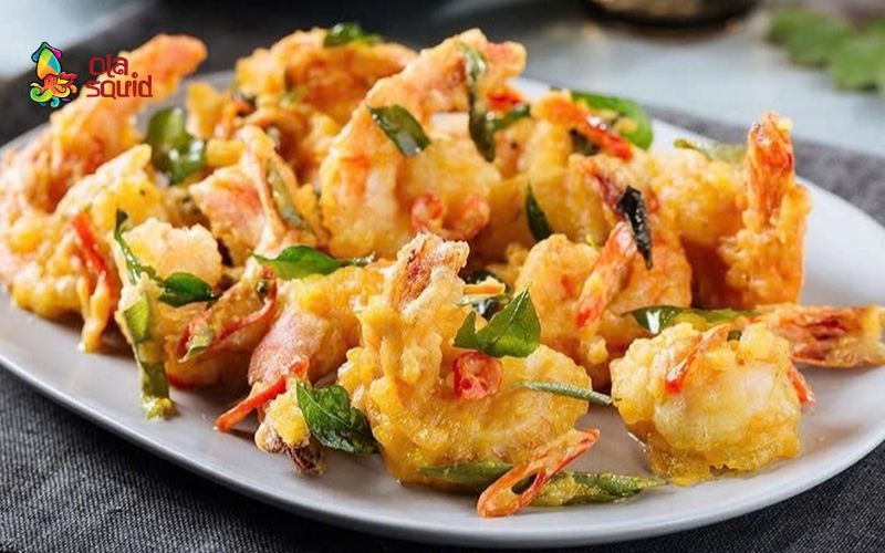 วิธีทำกุ้งซอสนไข่เค็ม รสชาติเข้มข้น ข้าวหมดหม้อ 1 เมนูกุ้งซอสไข่เค็มกรอบอร่อย