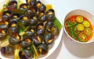 Bật mí công thức làm ốc bươu hấp sả