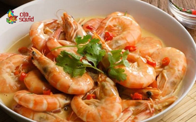 วิธีทำกุ้งซอสนไข่เค็ม รสชาติเข้มข้น ข้าวหมดหม้อ 3 กุ้งซอสไข่เค็มสไตล์สิงคโปร์รสชาติแปลกใหม่