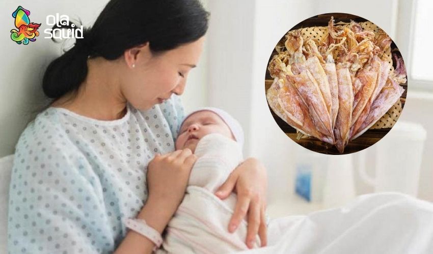 Sau sinh bao lâu thì ăn được mực khô? Lưu ý và liều lượng ăn phù hợp 1 Mẹ sau sinh có thể ăn được mực khô nhưng cần ăn đúng thời điểm và đúng liều lượng