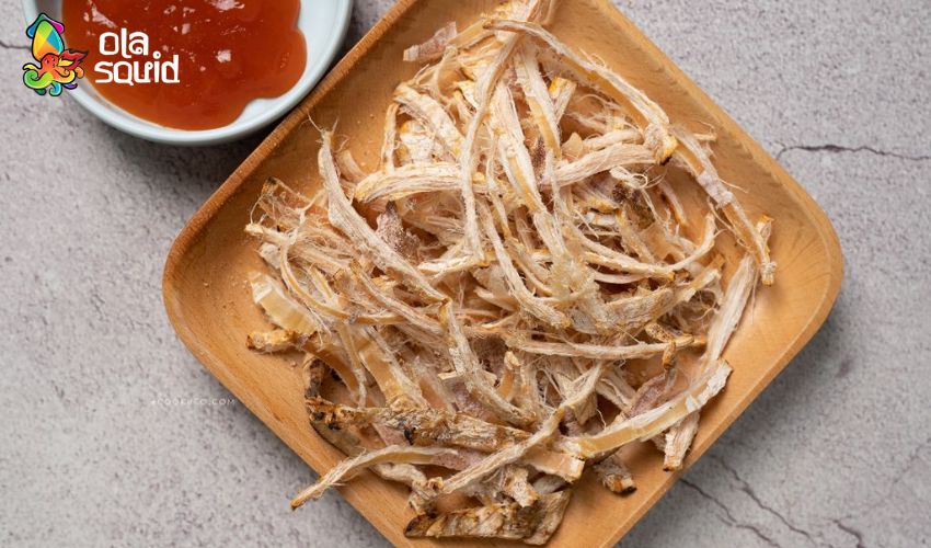 Cách làm miến xào mực khô thơm ngon, dai giòn chuẩn vị tại nhà 2 Mực nướng thơm mực dễ xé hơn và thấm gia vị tốt hơn