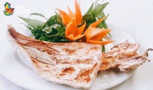 mực khô nướng bao nhiêu calo