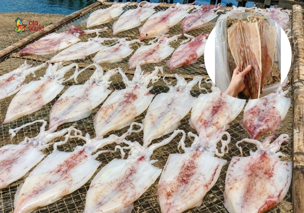 Điểm danh 8 vùng biển mực khô ngon nhất Việt Nam 2 Mực khô vùng biển miền Trung được nhiều khách du lịch yêu thích
